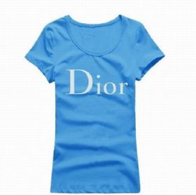 דיור Christian Dior חולצות קצרות טי שירט נשים רפליקה איכות AAA מחיר כולל משלוח דגם 45