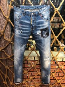 דיסקוורד DSQUARED2 ג'ינסים לגבר רפליקה איכות AAA מחיר כולל משלוח דגם 28