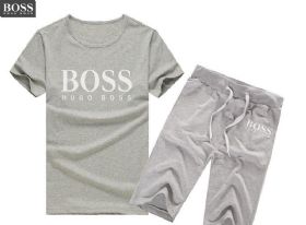 הוגו בוס Hugo Boss חליפות טרנינג קצרות לגבר רפליקה איכות AAA מחיר כולל משלוח דגם 1