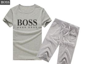 הוגו בוס Hugo Boss חליפות טרנינג קצרות לגבר רפליקה איכות AAA מחיר כולל משלוח דגם 4