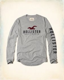 הוליסטר Hollister חולצות ארוכות לגבר רפליקה איכות AAA מחיר כולל משלוח דגם 63