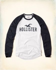 הוליסטר Hollister חולצות ארוכות לגבר רפליקה איכות AAA מחיר כולל משלוח דגם 64