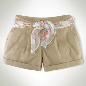 פולו ראלף לורן POLO RALPH LAUREN מכנסיים קצרים לנשים רפליקה איכות AAA מחיר כולל משלוח דגם 10