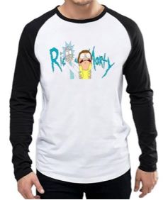 ריק ומורטי Rick and Morty חולצות ארוכות לגבר מחיר כולל משלוח דגם 62
