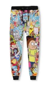 ריק ומורטי Rick and Morty מכנסיים ארוכים לגבר מחיר כולל משלוח דגם 12