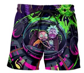 ריק ומורטי Rick and Morty מכנסיים קצרים לנשים מחיר כולל משלוח דגם 21
