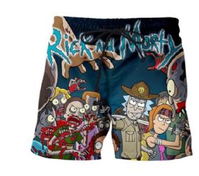 ריק ומורטי Rick and Morty מכנסיים קצרים לנשים מחיר כולל משלוח דגם 32