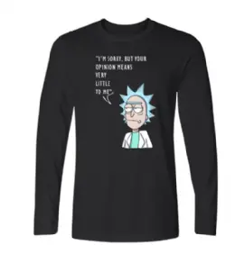 ריק ומורטי Rick and Morty חולצות ארוכות לנשים מחיר כולל משלוח דגם 15