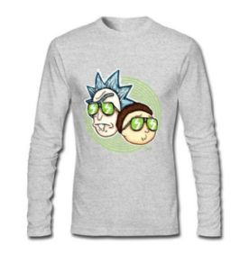 ריק ומורטי Rick and Morty חולצות ארוכות לנשים מחיר כולל משלוח דגם 132