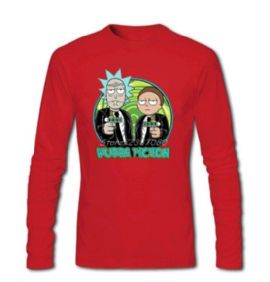 ריק ומורטי Rick and Morty חולצות ארוכות לנשים מחיר כולל משלוח דגם 144