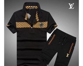 לואי ויטון Louis Vuitton חליפות טרנינג קצרות לגבר רפליקה איכות AAA מחיר כולל משלוח דגם 5