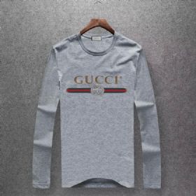 גוצ'י Gucci חולצות ארוכות לגבר רפליקה איכות AAA מחיר כולל משלוח דגם 9