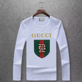 גוצ'י Gucci חולצות ארוכות לגבר רפליקה איכות AAA מחיר כולל משלוח דגם 109