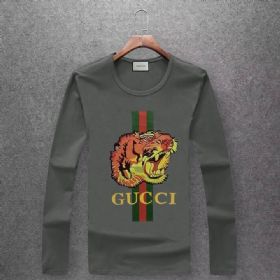 גוצ'י Gucci חולצות ארוכות לגבר רפליקה איכות AAA מחיר כולל משלוח דגם 128
