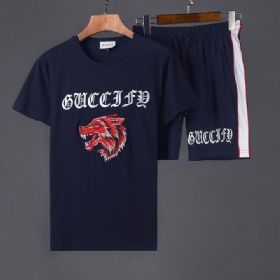 גוצ'י Gucci חליפות טרנינג קצר לגבר רפליקה איכות AAA מחיר כולל משלוח דגם 129