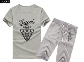 112גוצ'י Gucci חליפות טרנינג קצר לגבר רפליקה איכות AAA מחיר כולל משלוח דגם 134