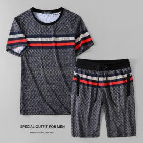 גוצ'י Gucci חליפות טרנינג קצר לגבר רפליקה איכות AAA מחיר כולל משלוח דגם 187