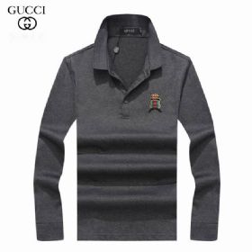גוצ'י Gucci חולצות פולו ארוכות לגבר רפליקה איכות AAA מחיר כולל משלוח דגם 7