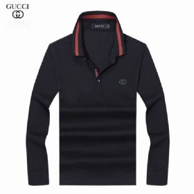 גוצ'י Gucci חולצות פולו ארוכות לגבר רפליקה איכות AAA מחיר כולל משלוח דגם 14