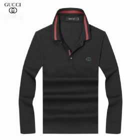 גוצ'י Gucci חולצות פולו ארוכות לגבר רפליקה איכות AAA מחיר כולל משלוח דגם 15