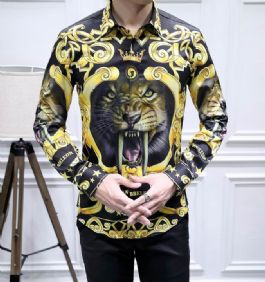 ורסצ'ה Versace חולצות מכופתרות ארוכות לגבר רפליקה איכות AAA מחיר כולל משלוח דגם 13