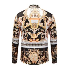 ורסצ'ה Versace חולצות מכופתרות ארוכות לגבר רפליקה איכות AAA מחיר כולל משלוח דגם 105