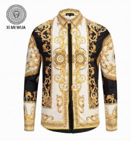 ורסצ'ה Versace חולצות מכופתרות ארוכות לגבר רפליקה איכות AAA מחיר כולל משלוח דגם 157