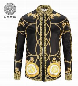 ורסצ'ה Versace חולצות מכופתרות ארוכות לגבר רפליקה איכות AAA מחיר כולל משלוח דגם 158