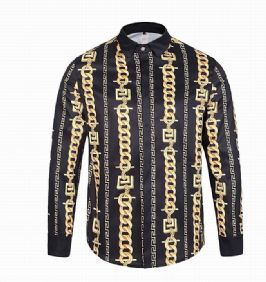 ורסצ'ה Versace חולצות מכופתרות ארוכות לגבר רפליקה איכות AAA מחיר כולל משלוח דגם 159