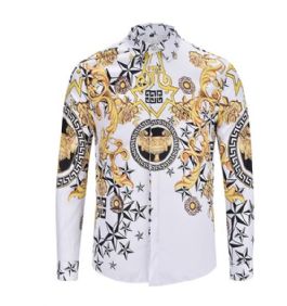ורסצ'ה Versace חולצות מכופתרות ארוכות לגבר רפליקה איכות AAA מחיר כולל משלוח דגם 169